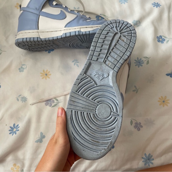 Nike high dunks in light blue aluminum color - Picture 6 of 6